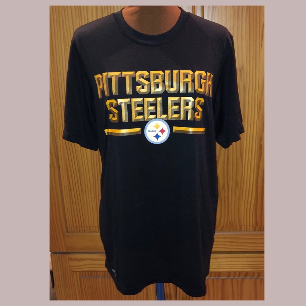 Pittsburgh Steelers Nike Dri-Fit NFL Team Apparel Tee Shirt, Sz M
